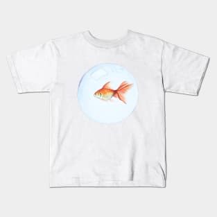 Gold fish Kids T-Shirt